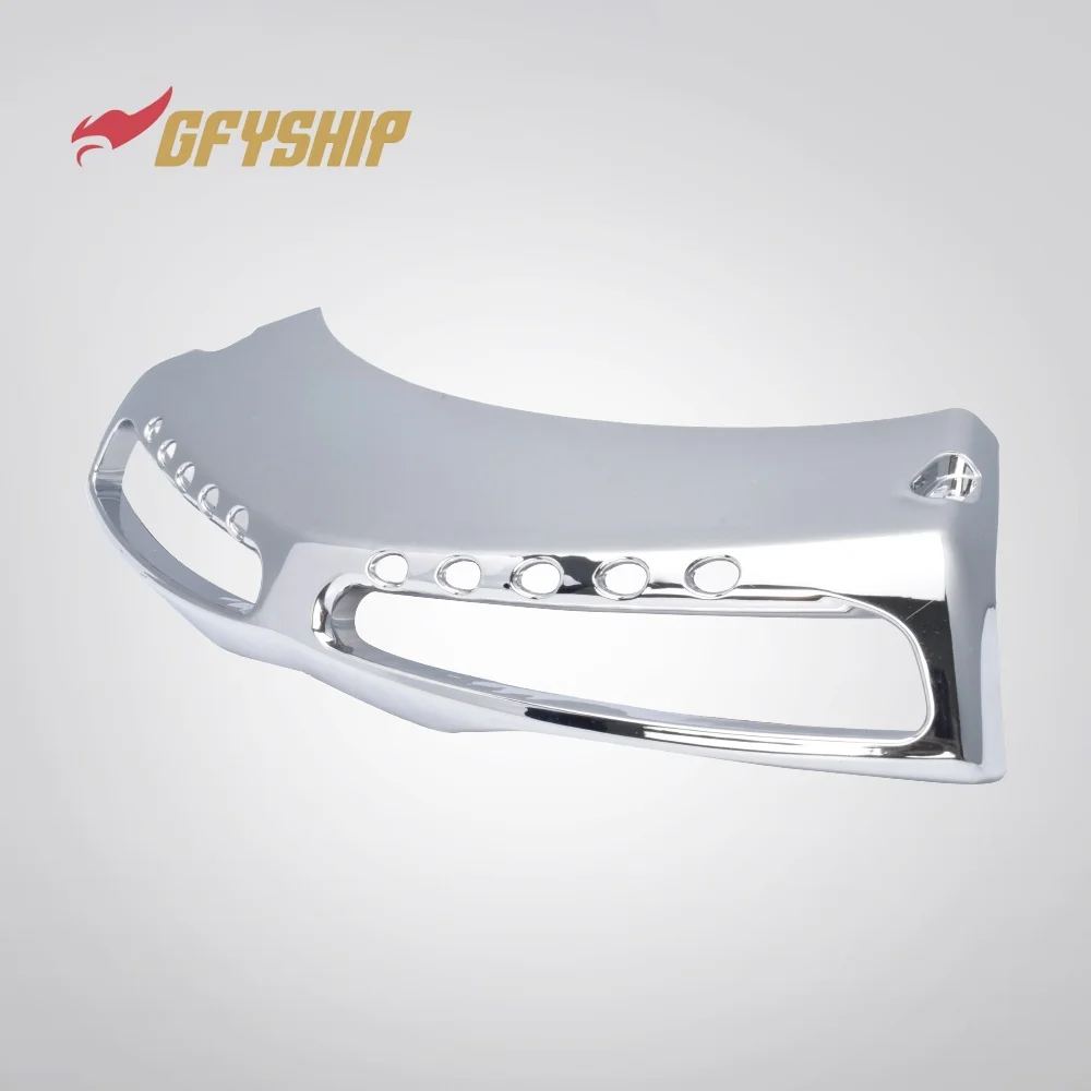 Motorcycle Self‑Adhesive Chrome Windshield Trim For Honda GL1800 Goldwing   2001 2002 2003 2004 2005 2006 2007 2008 2009 2010
