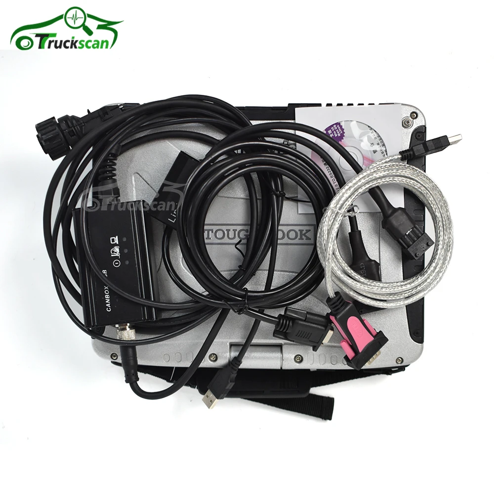 CF53 Laptop for Linde Canbox Doctor Forklift Truck Lift Truck Diagnostic Tool Cable with Linde Pathfinder LSG LINDOS Software