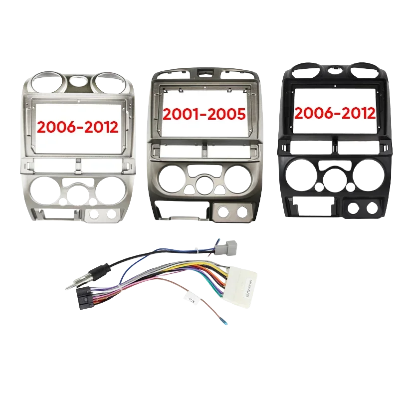

9Inch Car Radio Fascia Frame For 2001-2012 ISUZU DMAX/MU-7/CHEVROLET COLORADO Stereo Panel Dashboard Wire harness Kit