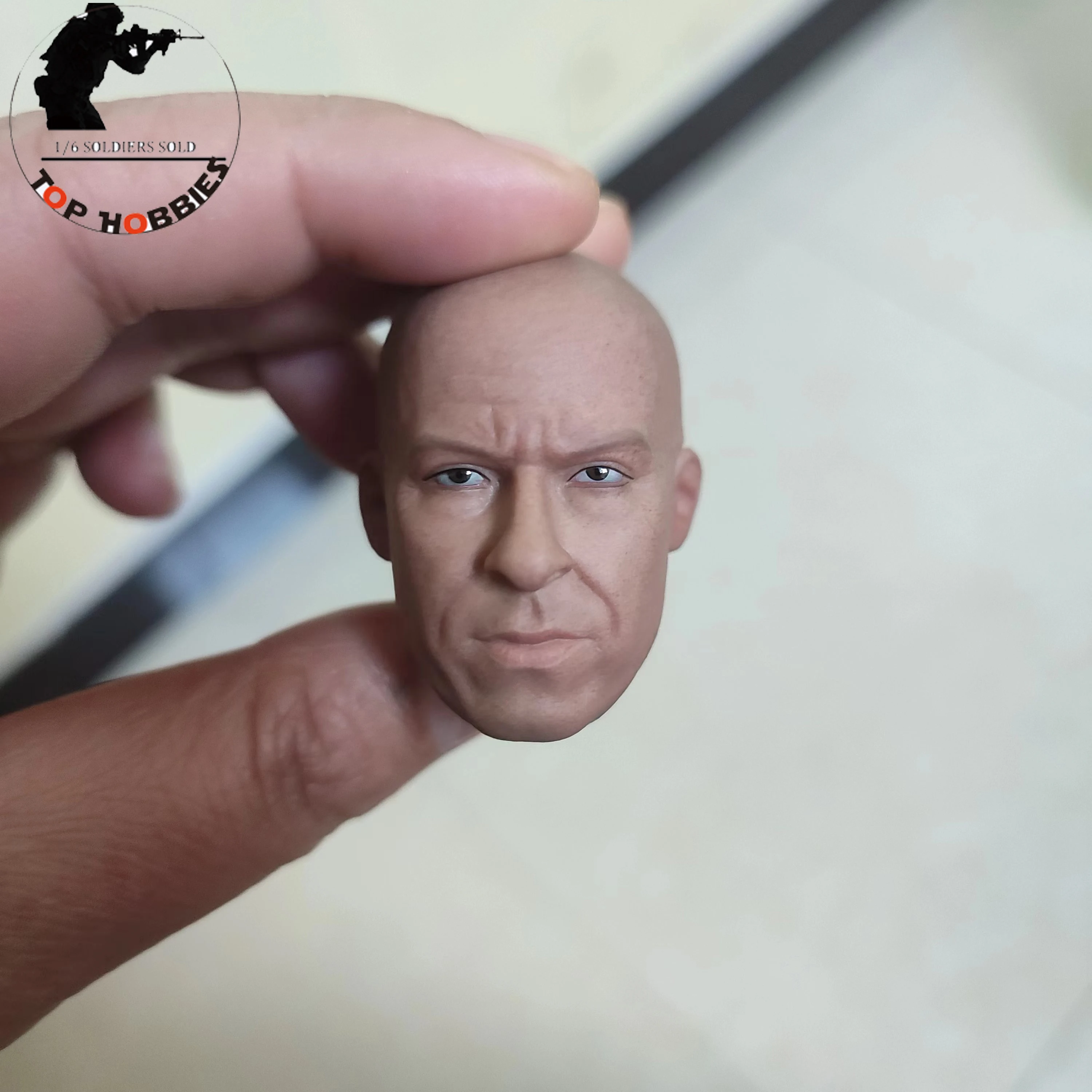 In Store A-14 Vin Diesel 1.0 1/6 Scale Male Head Sculpt Model For 12 Inch Veryhot Hot Toys Muscular Body HeadPlay Action Figure