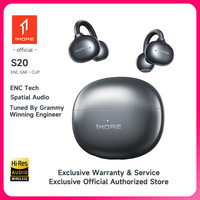 1MORE S20 Ear Clip Earphones HI-RES Bluetooth 5.4 Wireless Earbuds AI Noise Reduction TWS Sports Headphones IPX5 Waterproof