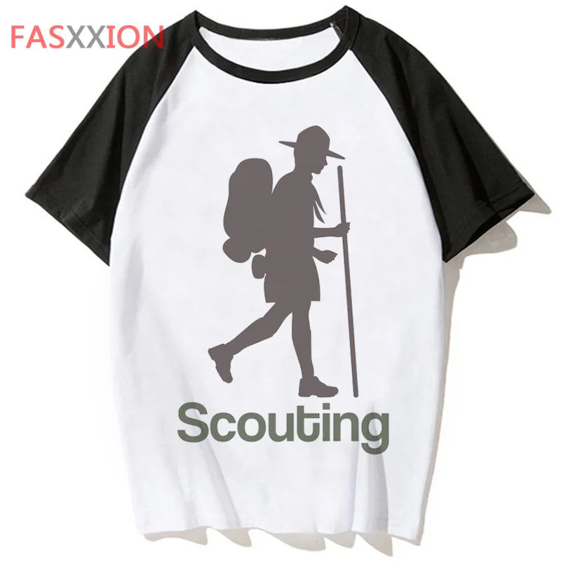 scouting t shirt tshirt men hip hop for funny clothing t-shirt streetwear male tee harajuku top