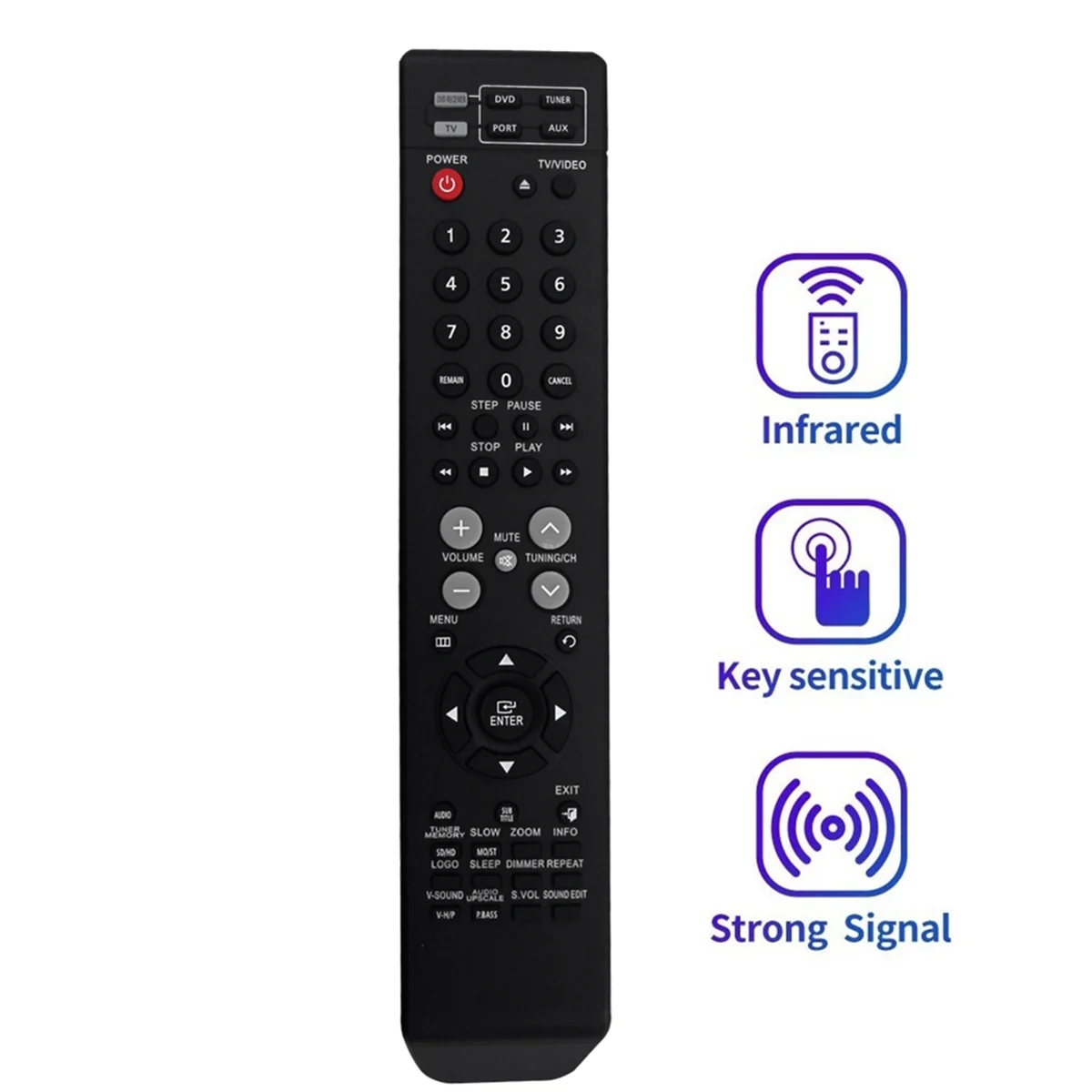 Sostituisci il telecomando AH59-01907K per il sistema Home Theater DVD Samsung AH59-01907S AH59-01907R HT-Z110 AH59-01907C AH59-01907L