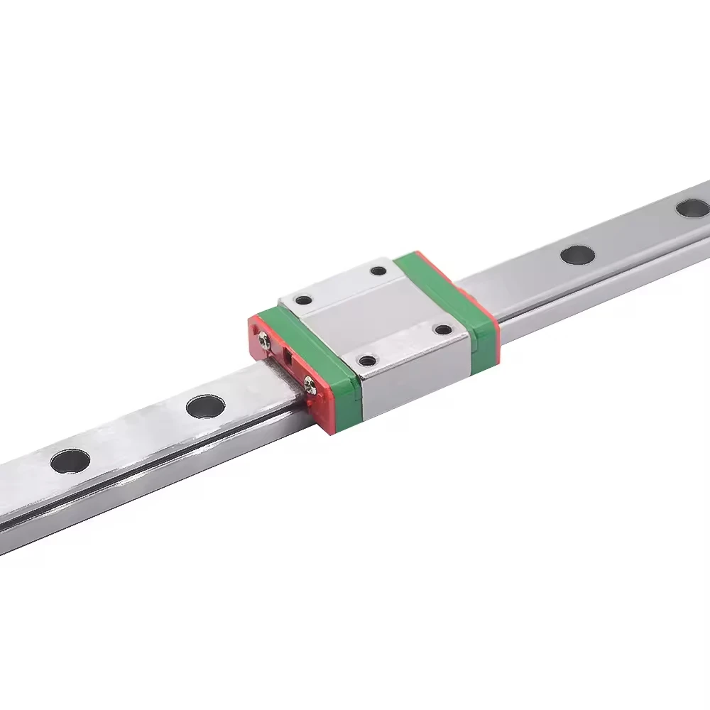 1pc 9mm Linear Guide MGN9 MGN9H MGN9C 100 150 200 250 300 350 400 450 500 550mm linear Rail+ MGN9H or MGN9C Block 3D Printer CNC