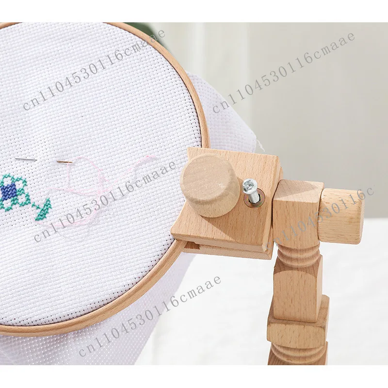 Universal Adjustable Desktop Embroidery Frame, Beech Wood Desktop Embroidery Frame, Embroidery Cross Frame