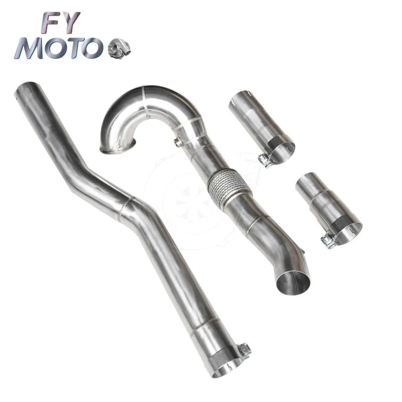 

China Factory VW Mk7 Ea888 Catless Stainless Steel Exhaust Downpipe