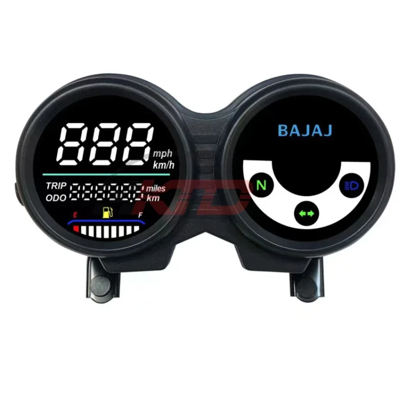 Motorcycle LED Digital Dashboard Panel Speedometer Tachometer Electronics Meter Instrument