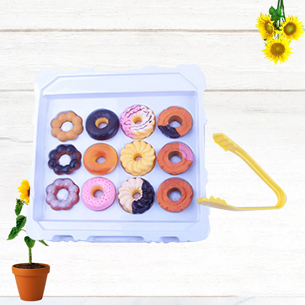 12 stks/set Kinderen Creatieve Koekjes Stapelen Spel Speelgoed Grappige Donut Stapelen Speelgoed Chic Educatief Speelgoed Plastic Koekjes Stapelen