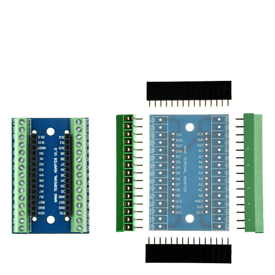 NANO V3.0 3.0 Controller Terminal Adapter Expansion Board NANO IO Shield Simple Extension Plate For Arduino AVR ATMEGA328P