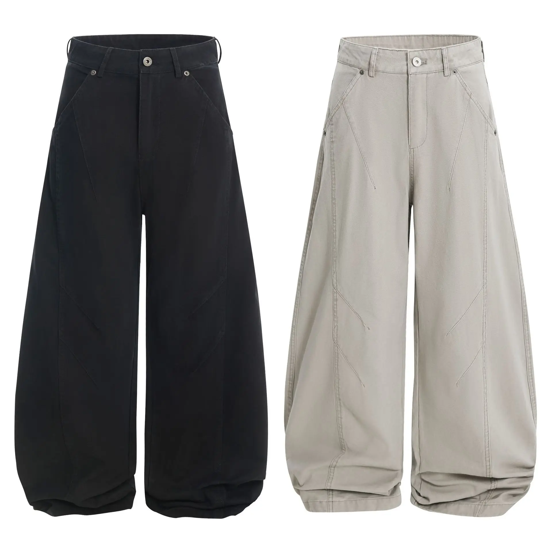 OR FL Celanfit Deconstruction Retro 100 Cotton Women Cargo Trousers Cool And Stylish A Sense Of Sophistication Baggy Y2k Slacks