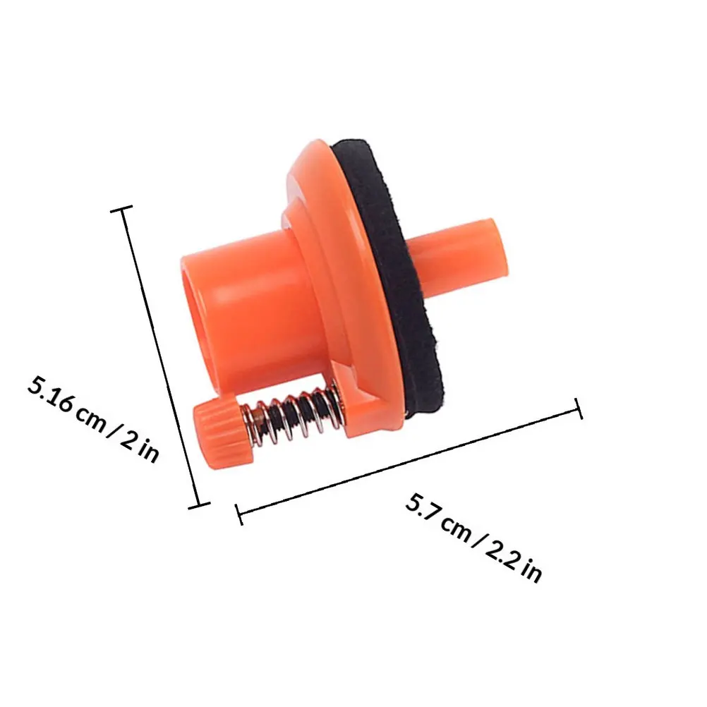 Orange Cymbal Bracket Hi-Hat Stand for Drum Cymbals Plastic Build Rust-Proof Anti-Wear Colorfast Polished Surface Compact