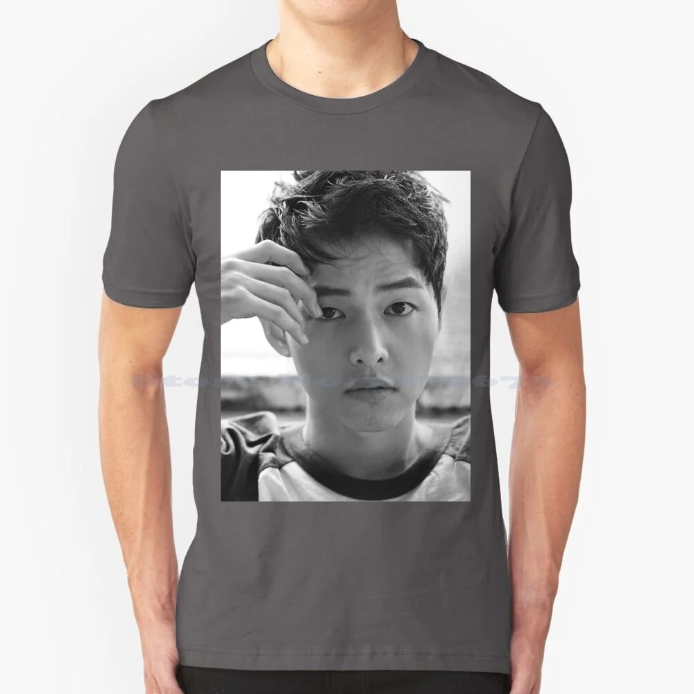 Song Joong Ki T Shirt 100% Cotton Tee Descendants Of The Song Joong Ki Kpop Korean Actor Korean Series Vincenzo Kdrama Kdramas