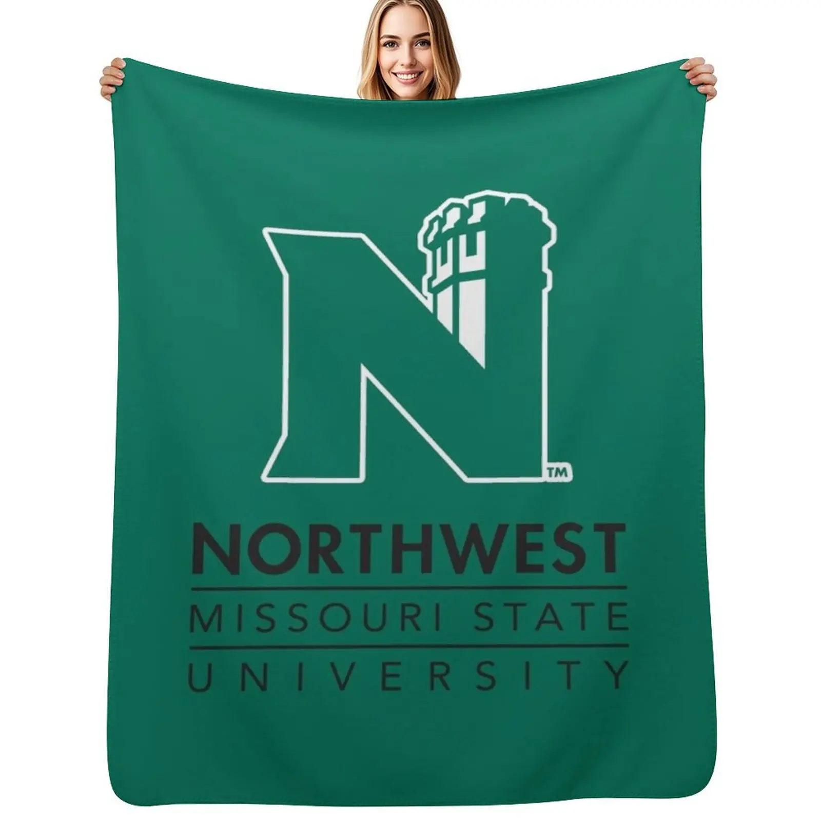 

Northwest Missouri State University Throw Blanket Warm Throw Blanket Gift for Anniversary