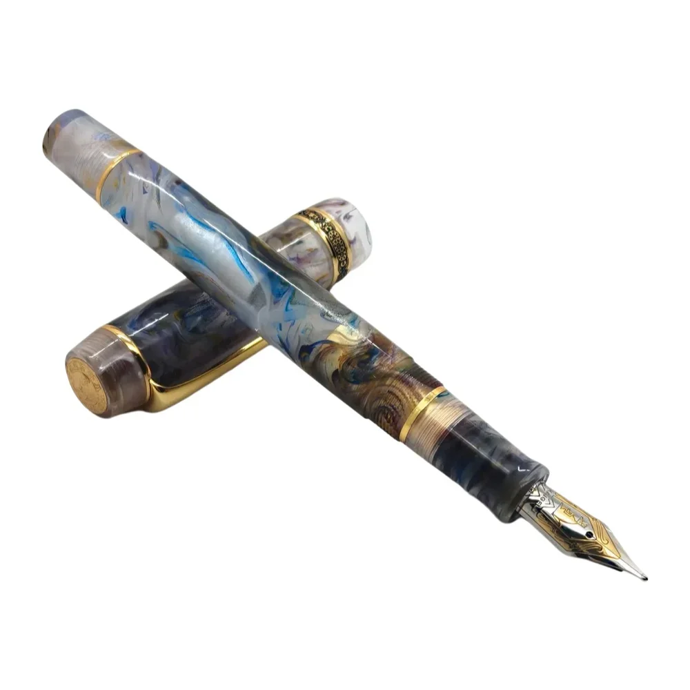 

НОВЫЙ ограниченный выпуск 2025 года, перьевые ручки Kaigelu 316, высококачественный акриловый материал, канцелярские принадлежности для письма для взрослых, наконечник EF/F/M