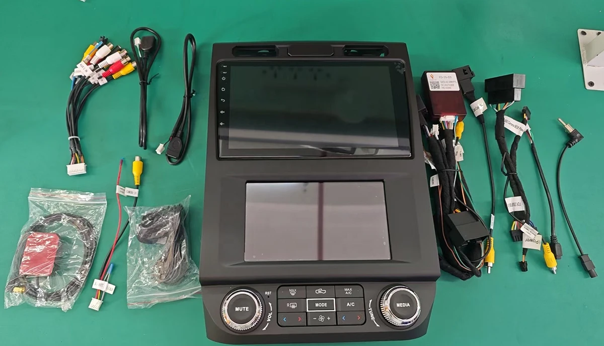 Stereo Audio Amplifier Equalizer Siri Backup Reversing DVR Connectivity Climate 9 Inch Radio DVD Player Screen For Fo rd F150