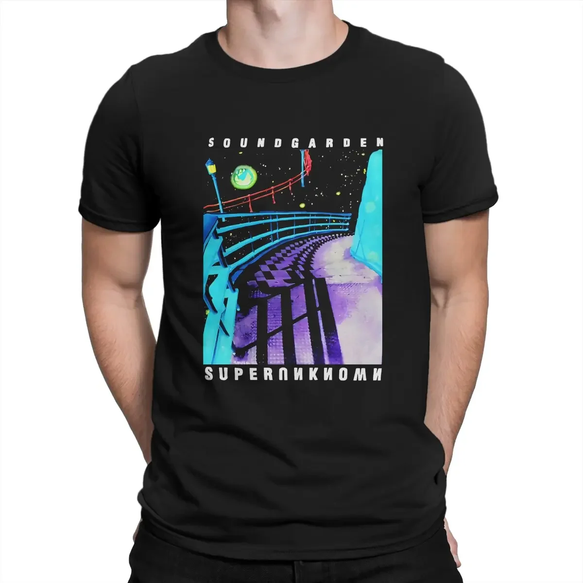 Superunknown Hip Hop TShirt S-Soundgarden Casual T Shirt Hot Sale T-shirt For Men Women