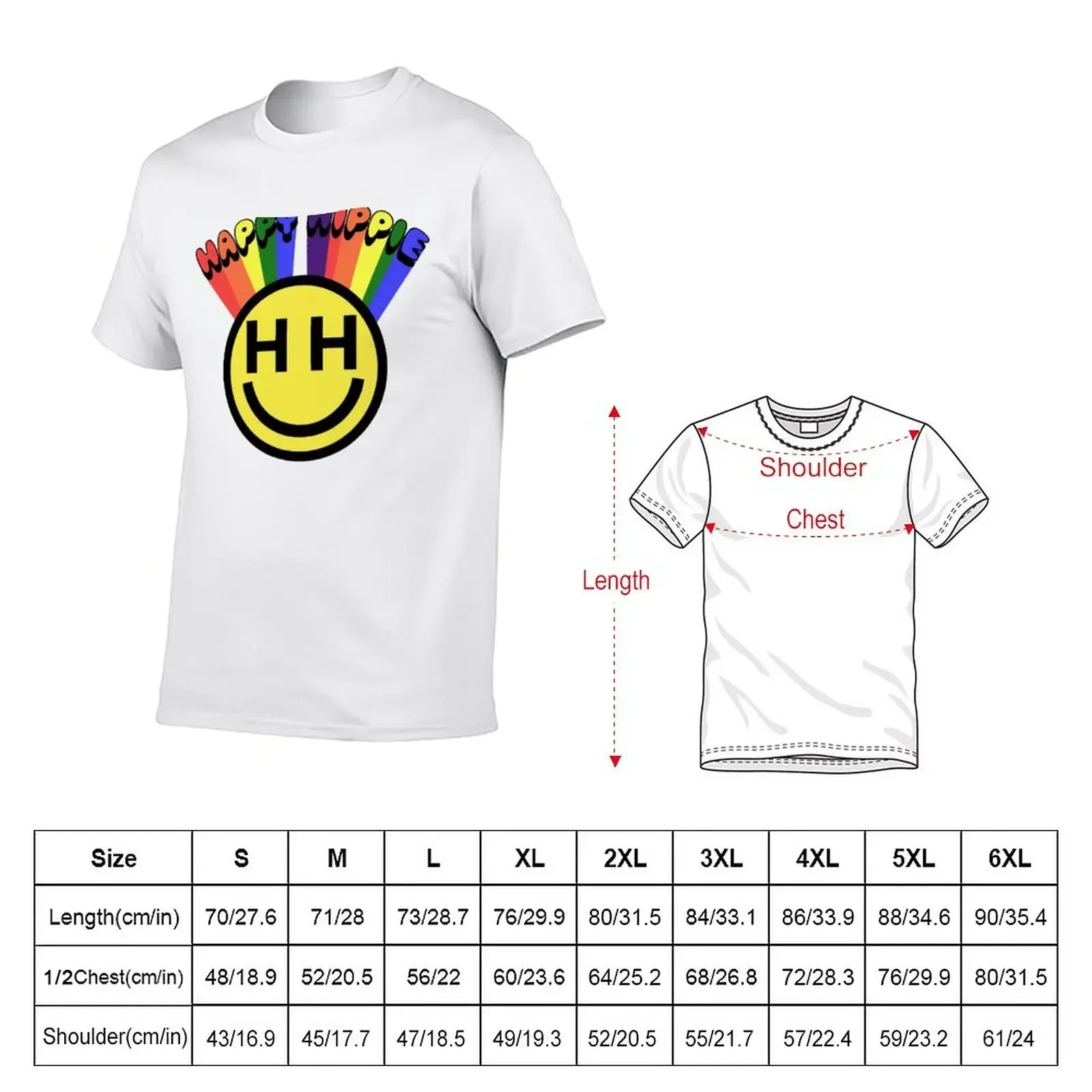 Happy Hippie Foundation - Magical Mystery T-Shirt customs summer tops workout shirts for men