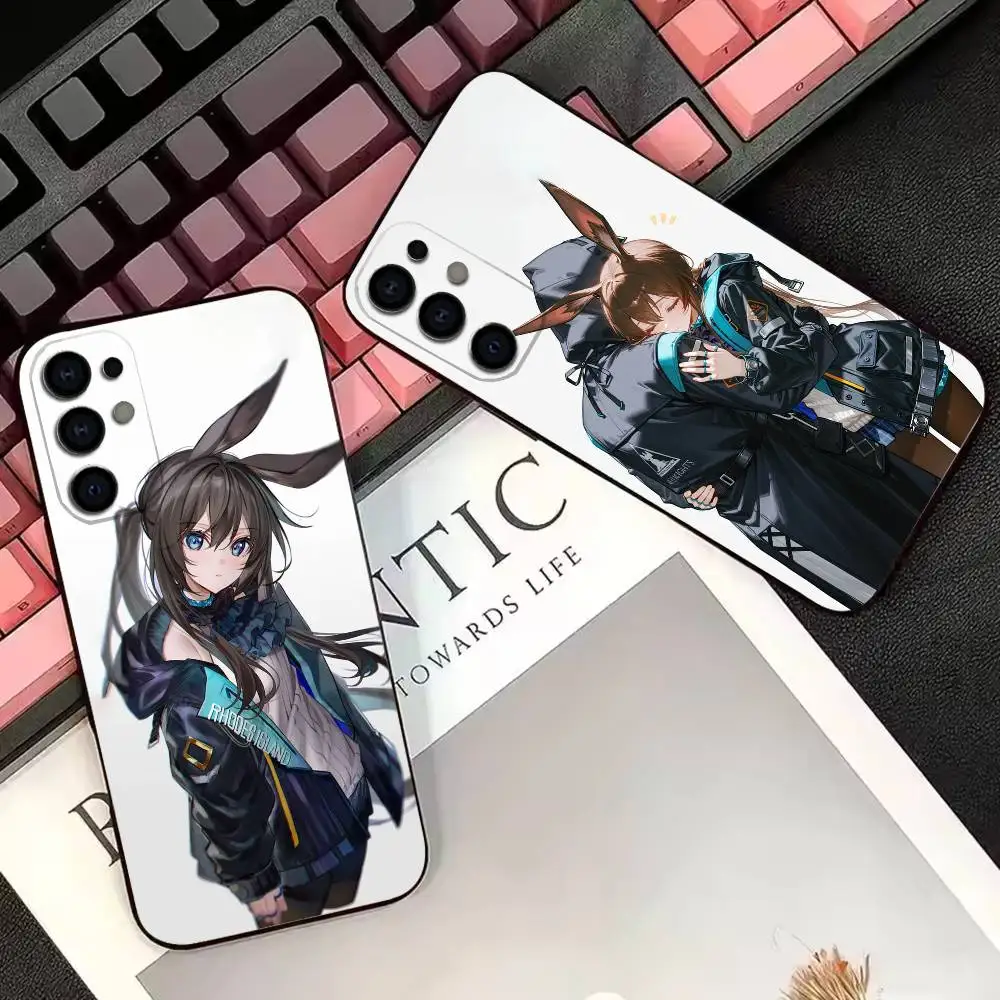 Game Arknights -Amiya   Phone Case For Samsung Galaxy S26 25 24 23 Ultra Puls Cover