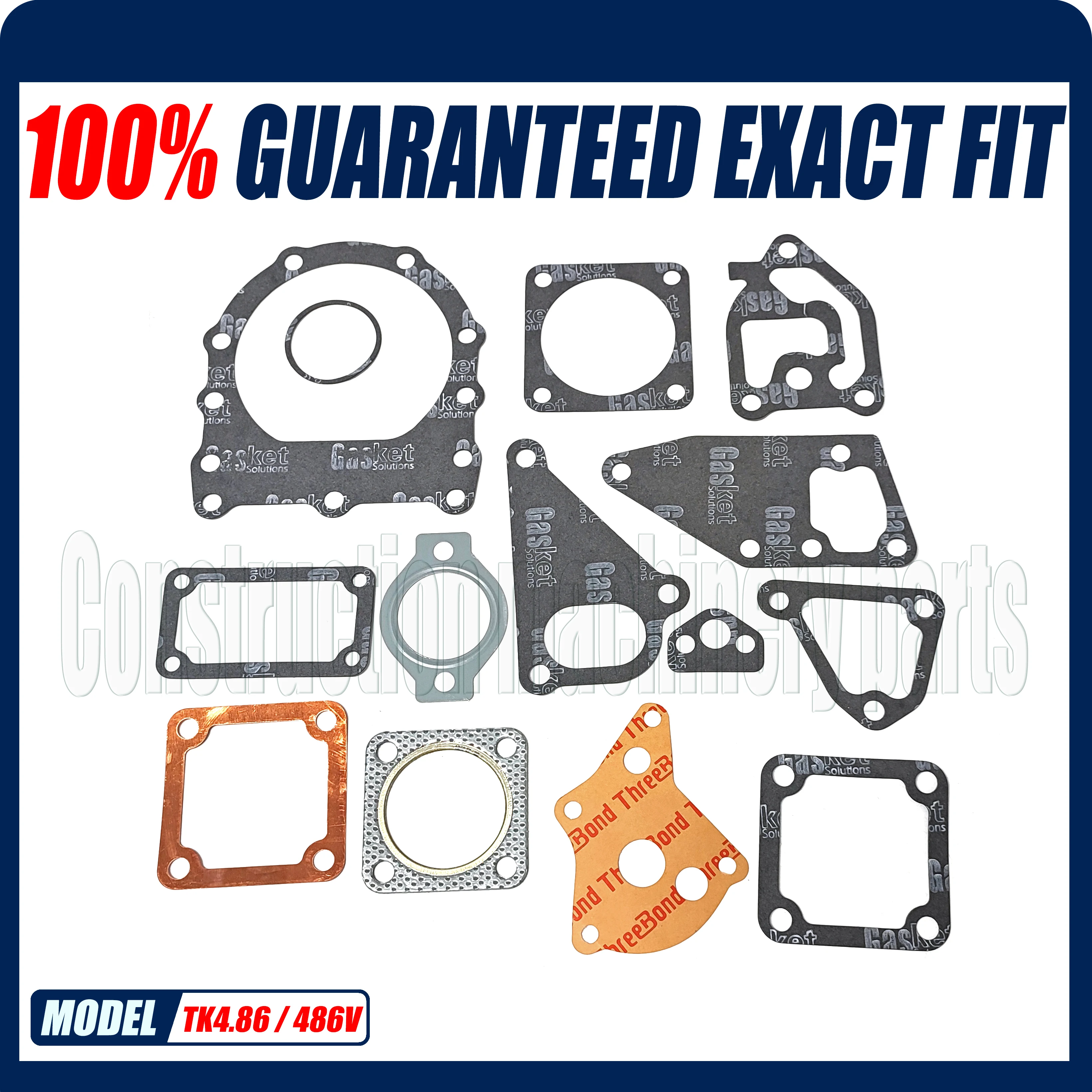 30-274 GASKET SET 486V For Thermoking Yanmar TK486V Refrigerated Spare Parts