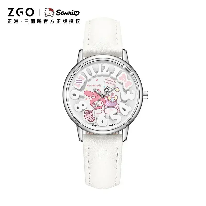 ZGO Melody montre lumineuse pour enfants filles Ins montres à Quartz cadeaux d'anniversaire mignons