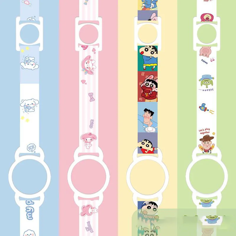 Cute Miniso Sanrio Two in One Water Cup Straps Anime Cartoon Beverage Bottle Vacuum Cup Go Out Single Shoulder Lanyard Girl Gift