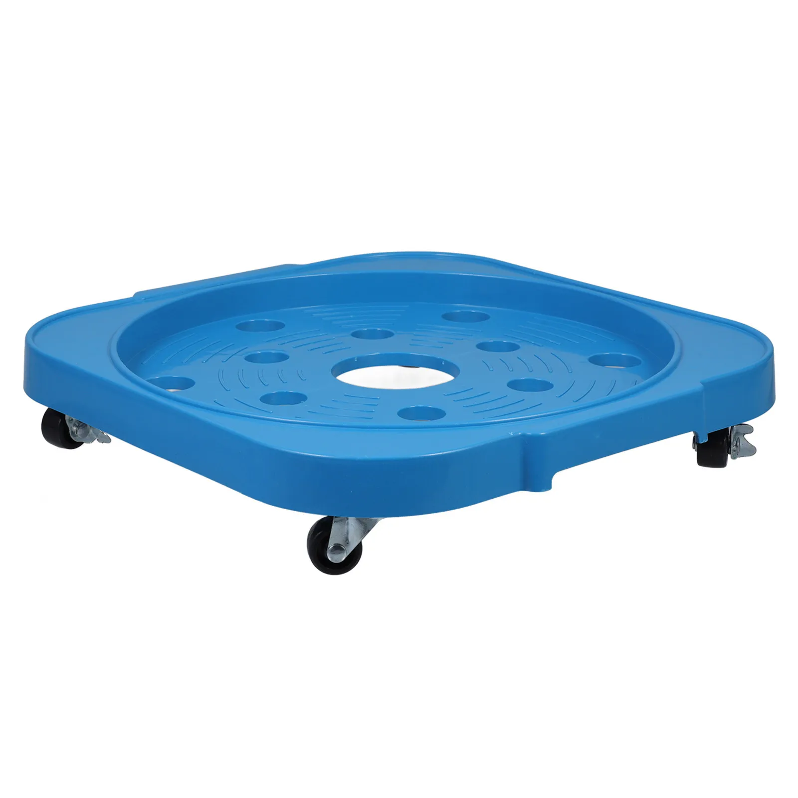 Propane Tank Stand Gas Cylinder Base Brake Wheels Rotatable Movable Propane Cylinder Base Floor Holder Plant Tray