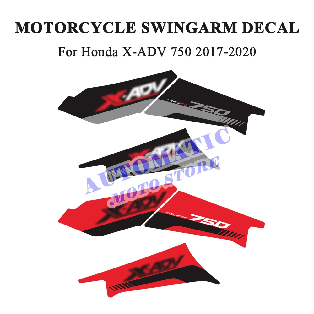 Left/Right Motorcycle Swingarm Protective Sticker Waterproof PVC Decal For Honda X-ADV XADV X ADV 750 2017 2018-2020 Accessories