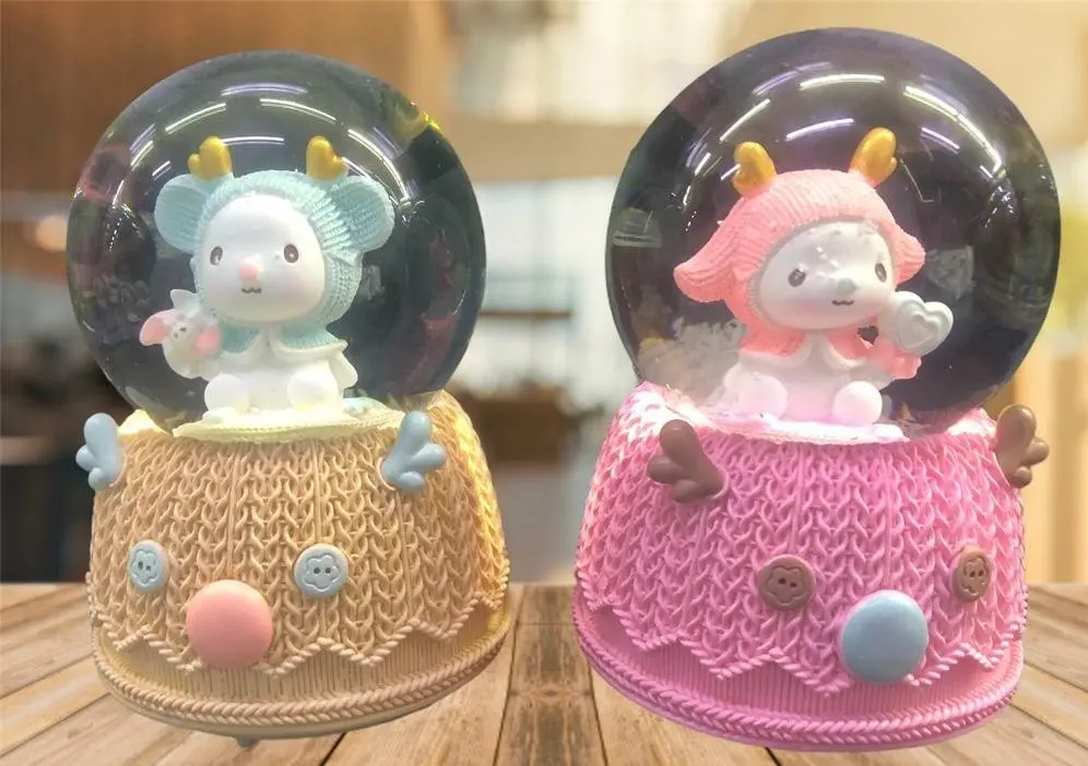 Cute baby hat Themed Lighted Glass Musical snow globe Gift,love,friendship,celebration,fun, joke, Cute ,Ships from Turkey