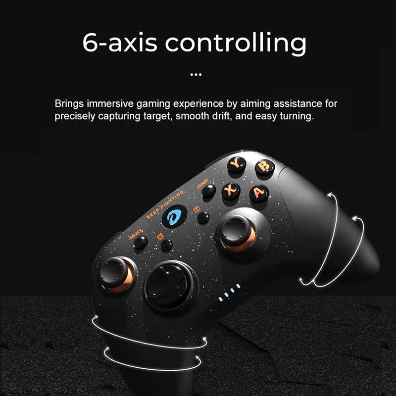 Dareu Bluetooth Gamepad Draadloze Game Controller 360 ° Pc Joystick Dualshock Controllers Voor Android Tv Telefoon Switch