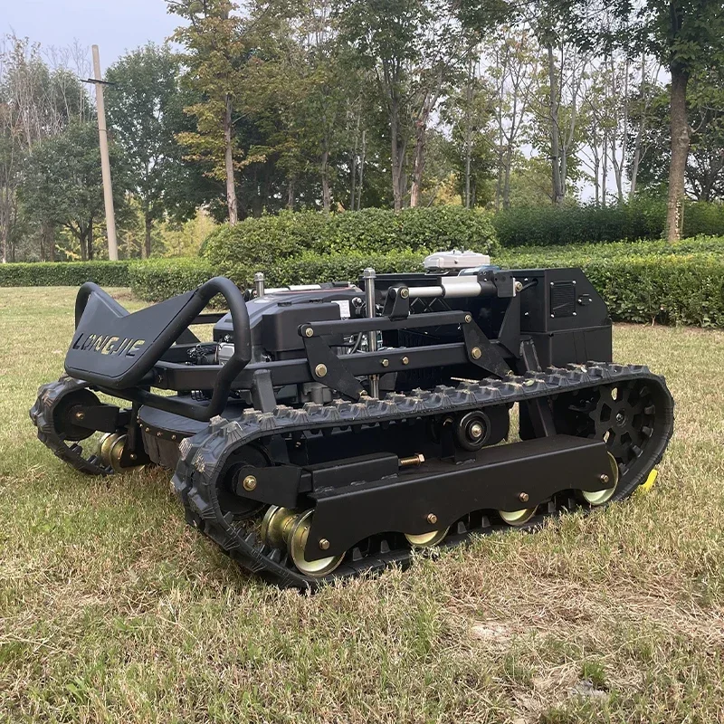 Meilleure vente Mini tondeuse à gazon télécommandée sur chenilles avec tondeuses à gazon télécommandées