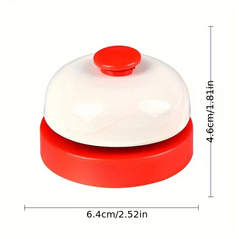 1pc, Colorful Red And Yellow Buzzer Bell, Fun Game Answer Bell, Durable , Interactive Response Buzzers, Party Decor, Party Suppl