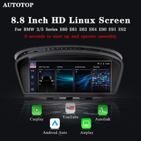 AUTOTOP 8.8“ CarPlay Android Auto Car Linux Multimedia Screen For BMW 5/3 Series E60/E61/E62/E63/E90/E91/E92/E93/M3 CCC CIC GPS