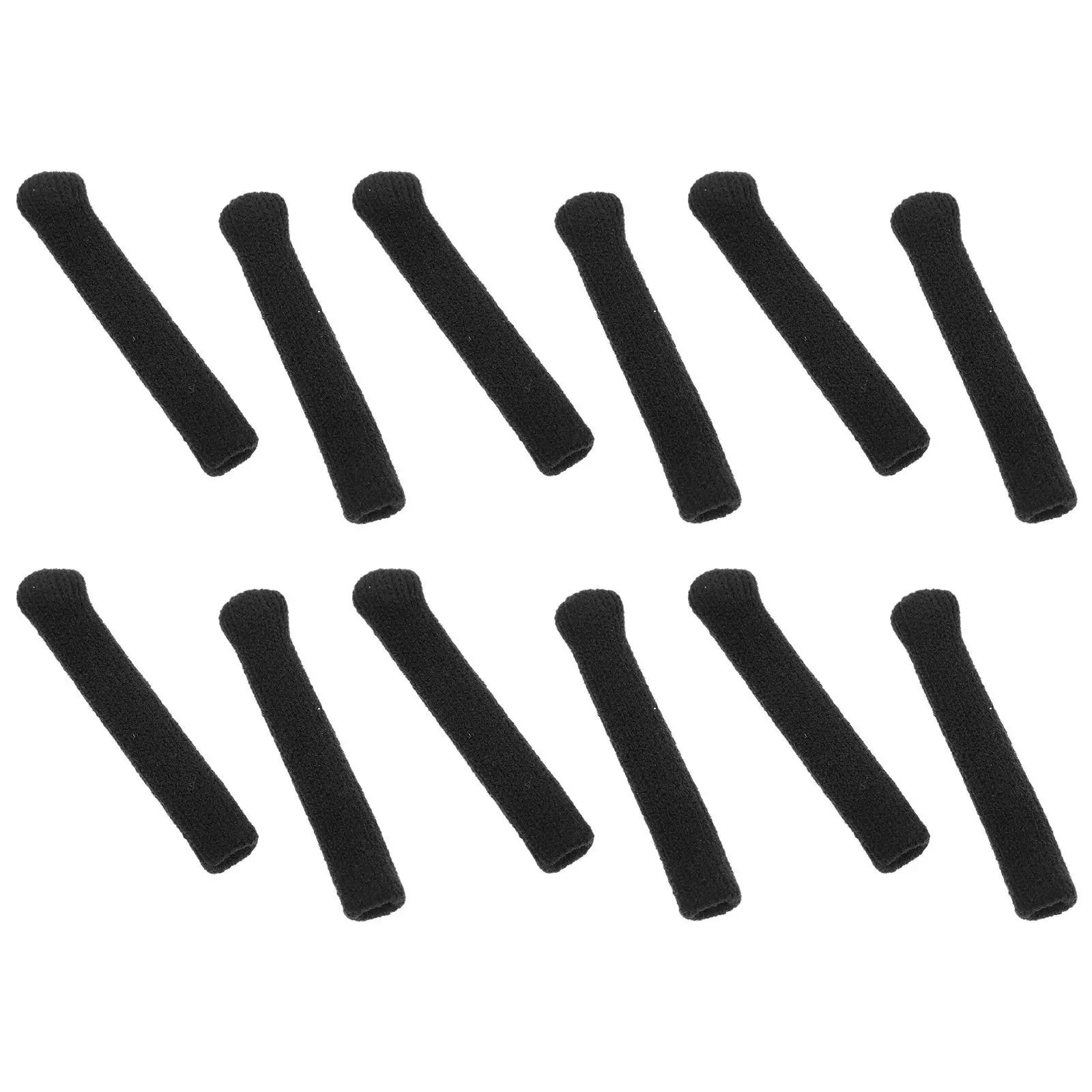 

12Pcs Knitting Eyeglass Temple Tips Sleeve Soft Elastic Anti Slip Glasses Ear Cushions Comfortable Eyewear Accessories Eyeglass