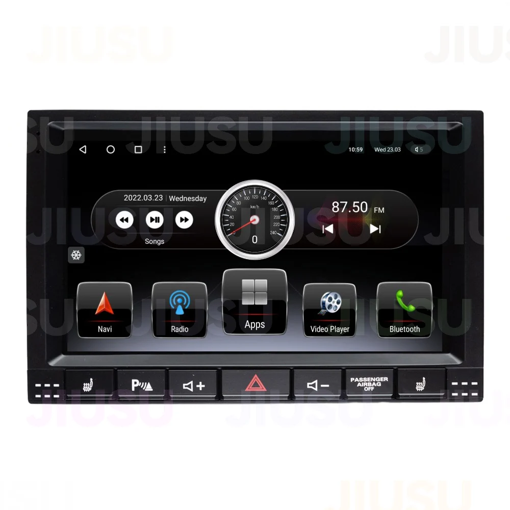 Android 12 Car Radio Touch Screen GPS Navigation DVD Player Stereo Multimedia Audio System for Volkswagen Touareg 2003-2010