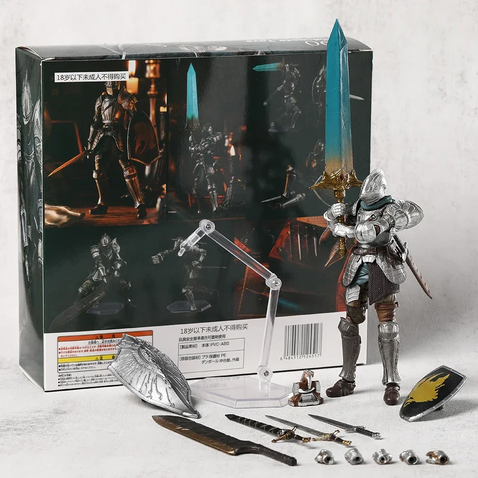 FLUTED ARMOR - Figma 590 Demon's Souls Action Figure Figurine Collectible PVC Model Desktop Decorations Toy