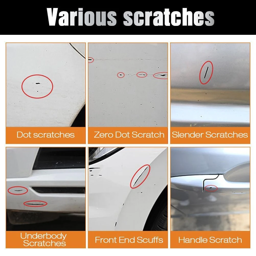 12ml Car Scratch Repair Fill Paint Pen Car Paint Touch Up Pen Automotive Paint Car Scratch Remover for Tesla Maintenance Care ﻿