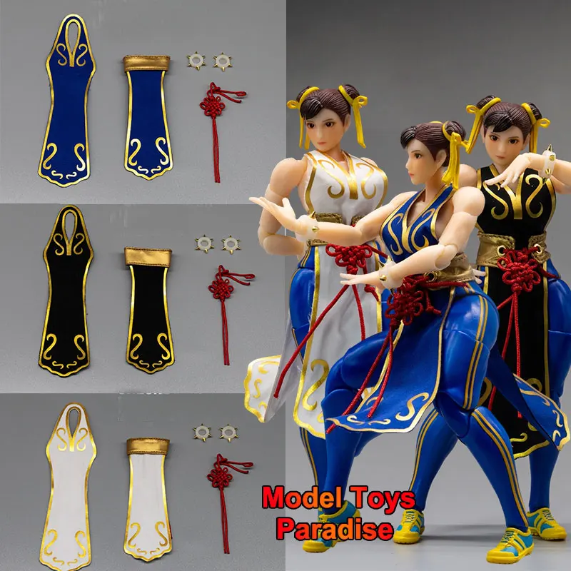 

MLan Works: Аксессуары для женской фигурки солдата Чунли в стиле чонсам, масштаб 1/12, подходят для 6-дюймовых фигурок.