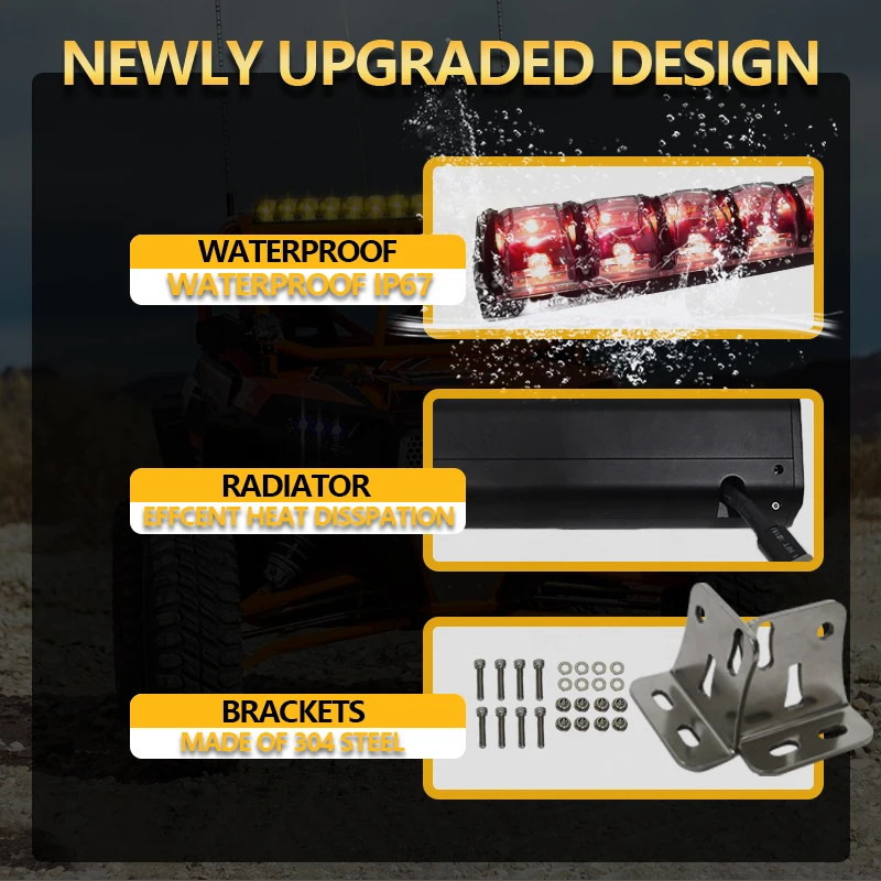 

Hot Sale 2025's New 200W 52 - Inch High - Power Exceptionally Bright Zhenxin Light Auto Lighting