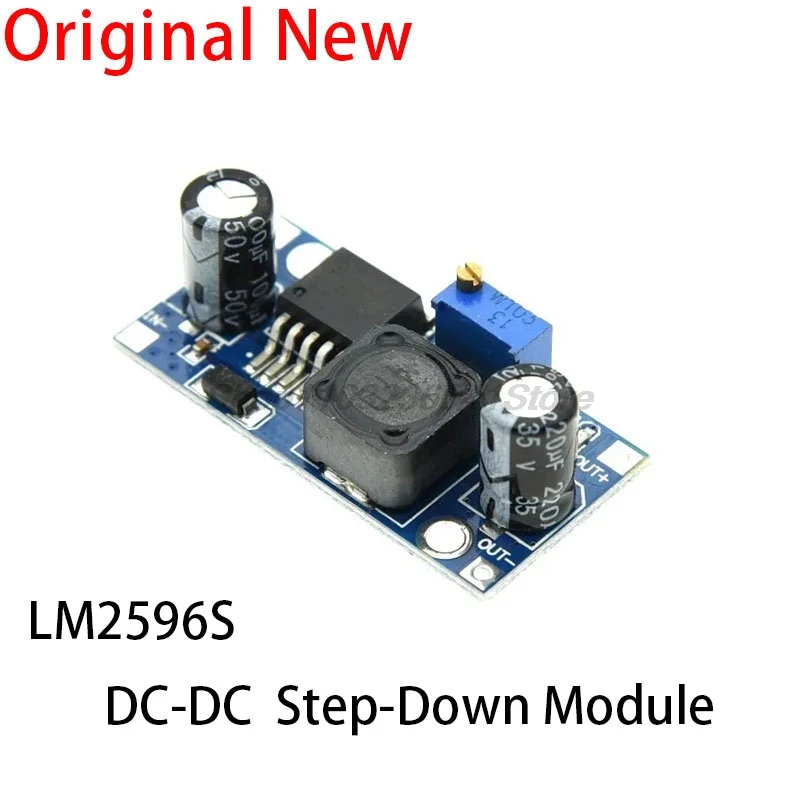 1PCS LM2596s DC-DC step-down power supply module 3A adjustable step-down module LM2596 voltage regulator 24V 12V 5V 3V