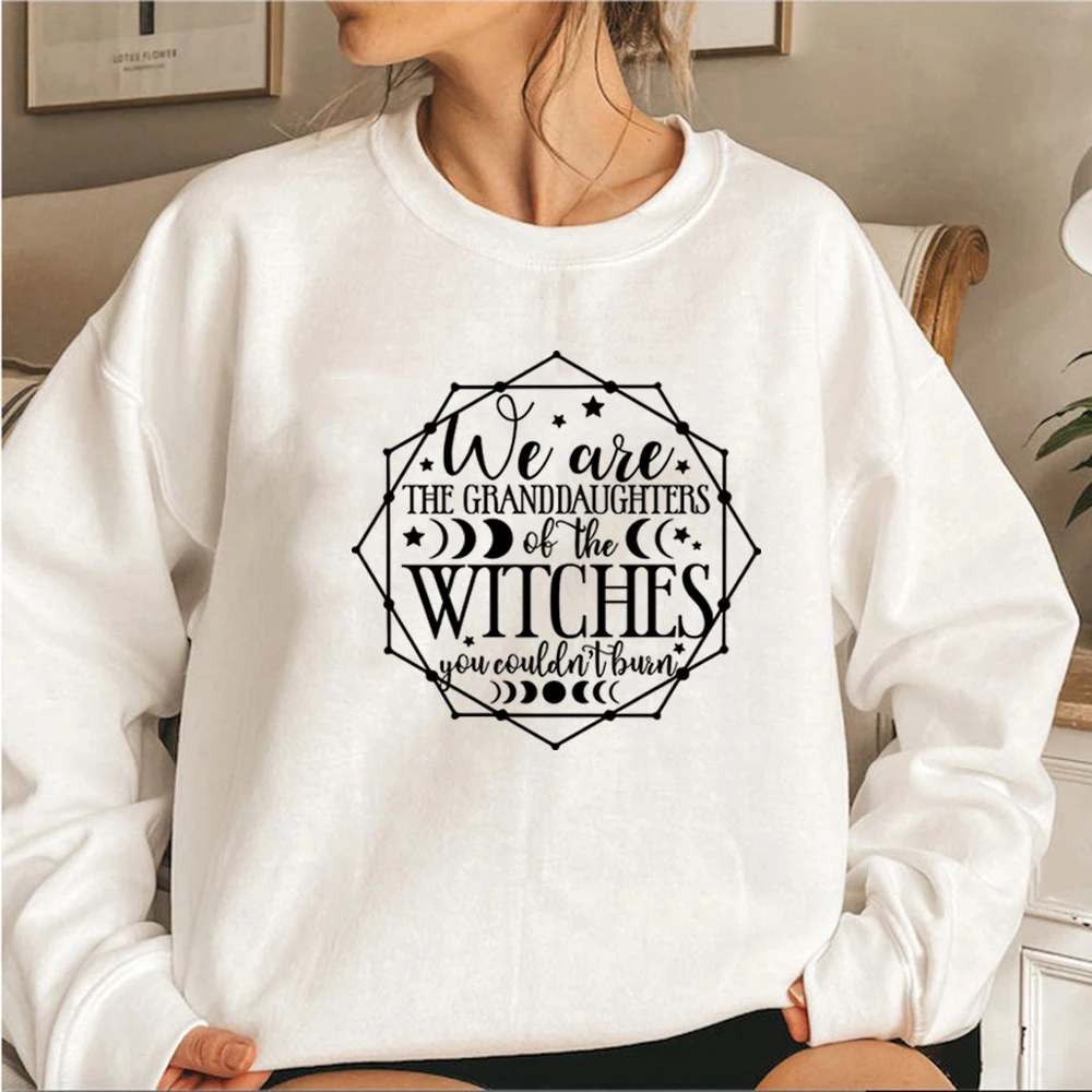 

We Are The Granddaughters of The Witches You Couldn't Burn Sweatshirt Halloween Sweatshirt Spooky Hoodie Halloween Witch Sweater