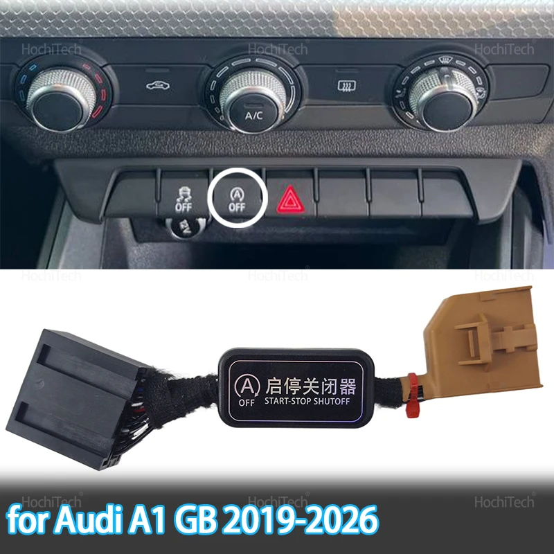 Car Automatic Start Stop Engine System Off Eliminator Stop Start Canceller Plug Cable Memory Mode for Audi A1 GB 2019-2025 2026