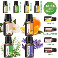 12PCS Essential Oil Sets, Bottle Sets for Home Care, Fragrance, Humidifier and Aromatherapy Essential Oil Set Gifts