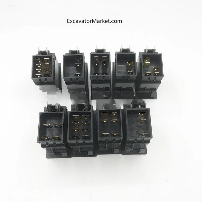 Vol-vo Lingong Ec140 210b 240b 360 Wiper Headlight Switch Button Button Accessories High Quality Excavator Accessories