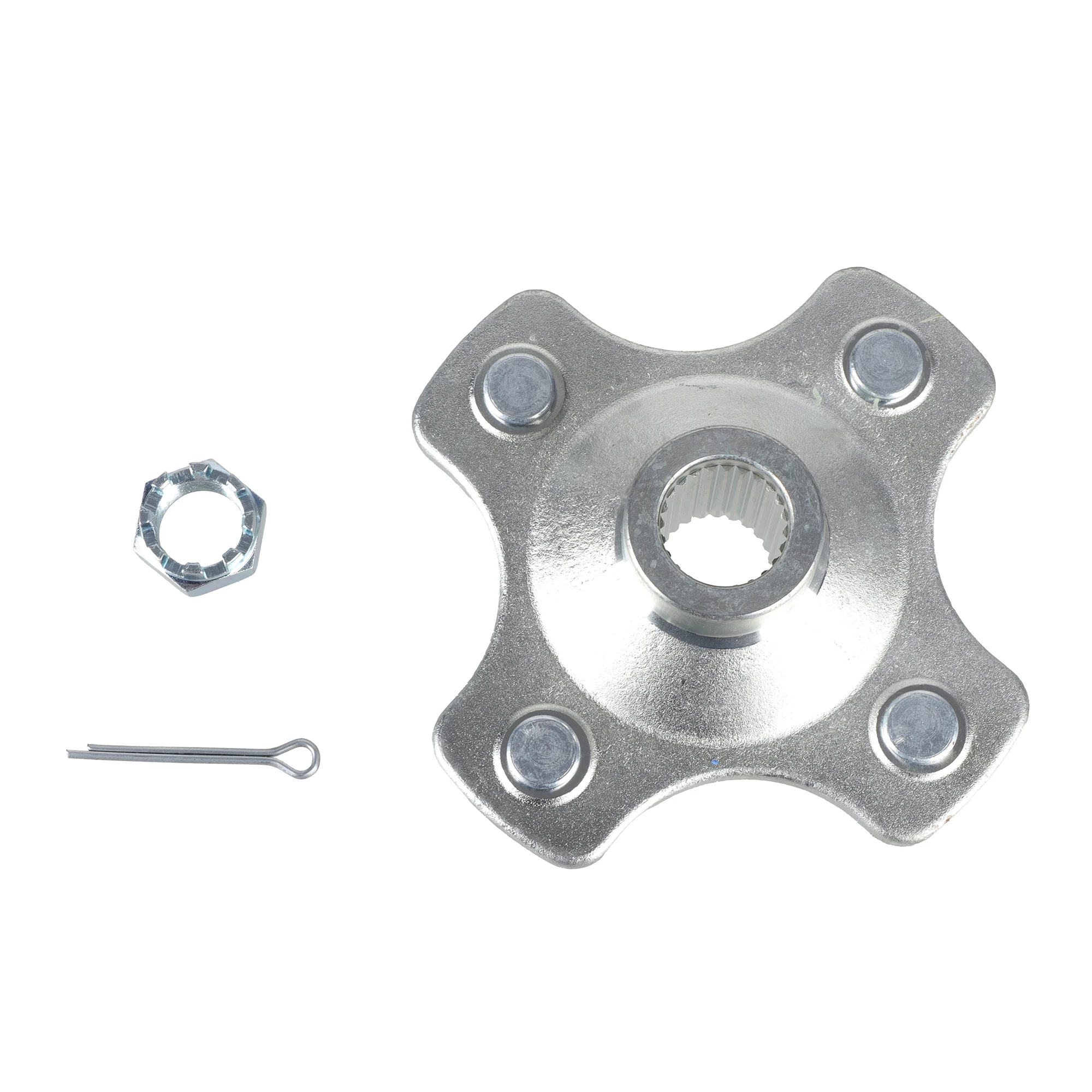 

Rear Axle Wheel Hub for Honda TRX420 FE TRX420FM Rancher 420 4X4 2007 2008 2009 2010 2011 2012 2013 24t W/Nut