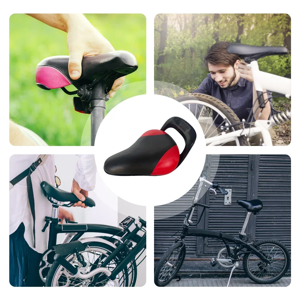 Kids Bicycle Cushion Comfortable Children Bicycle Saddle Seat with Armrests Waterproof Non-slip Bike Accessories Parts