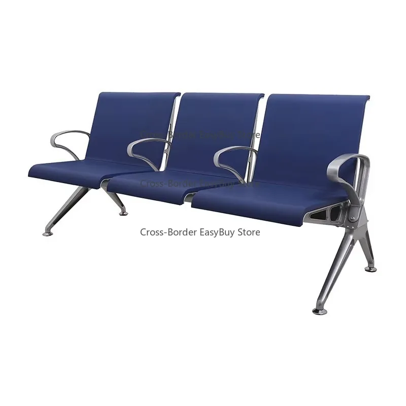 Durable Metal Row Chairs: For Airport, Station, Hospital Infusion Waiting & Party Use