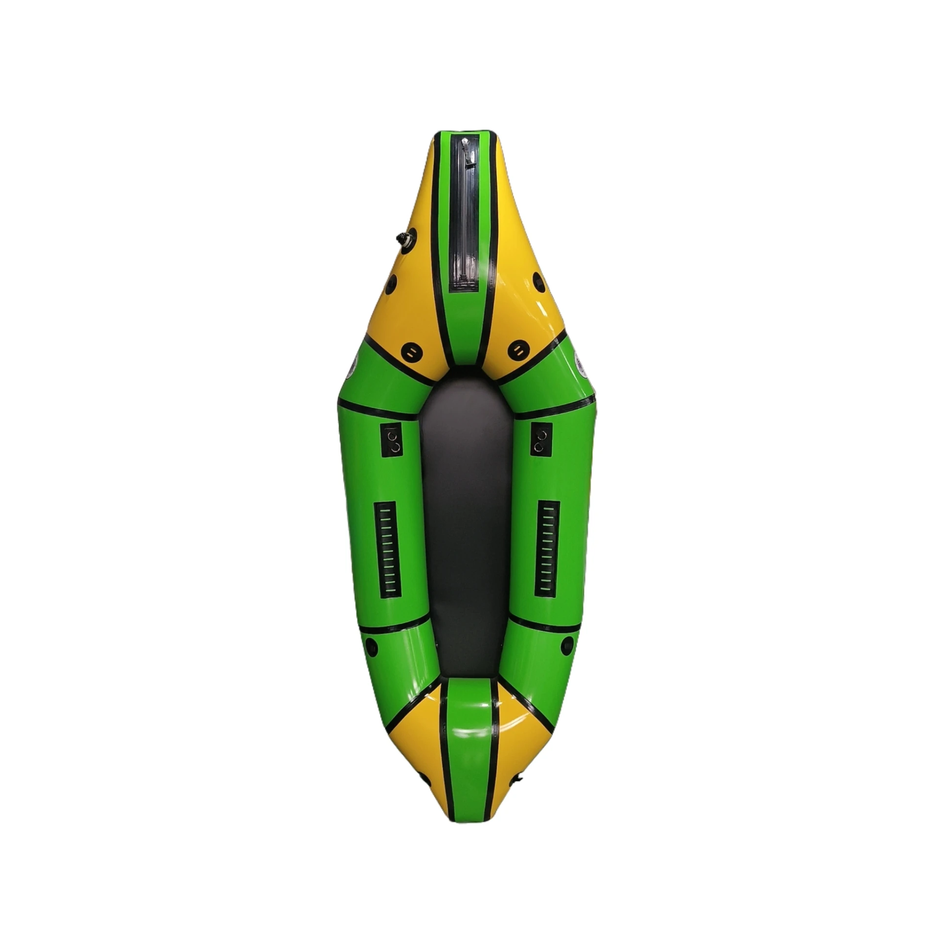 Latest Frontier Customizable White Water Packraft Inflatable Kayak Raft Boat Packraft With Self Bailing Hole