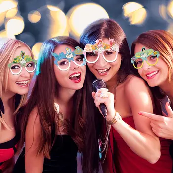 8/16件裝迪士尼公主面具派對裝飾灰姑娘白雪公主紙眼鏡面具女孩生日攝影道具派對禮物 10 最佳銷售 公主生日 - №7