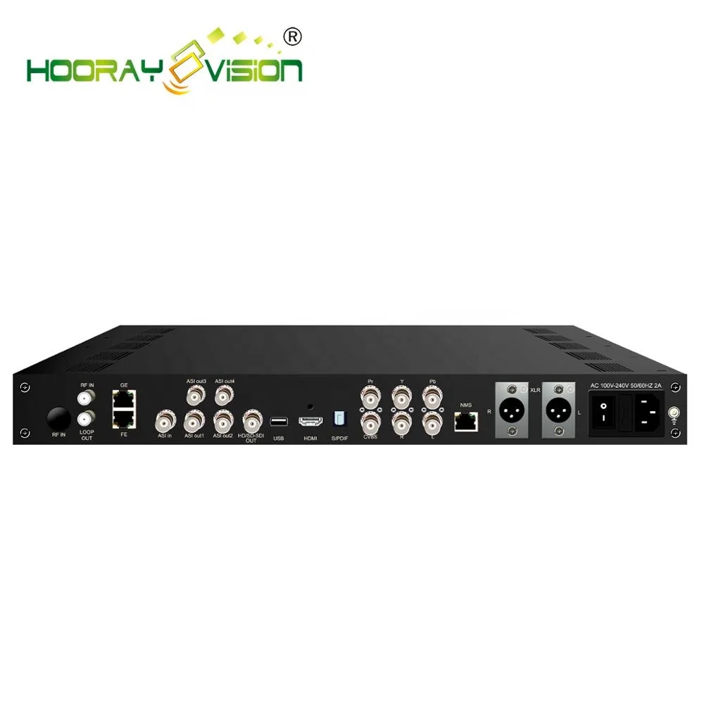HC-1001X Professional Dvb S2 Hd Ird Ipt v Satellite Receiver