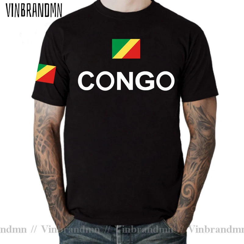 Congo Republic mens t shirt 2022 jerseys nation tshirt team cotton t-shirt gyms clothing tees country sporting COG Congolese